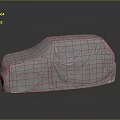 Durable White Protective Car Cover For Vehicle Protection And Dust Prevention