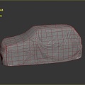 Car Clothing Invisible Car Clothing Car Cover Cloth 3d model