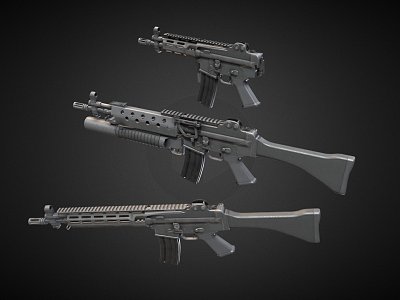 K2 Rifle model