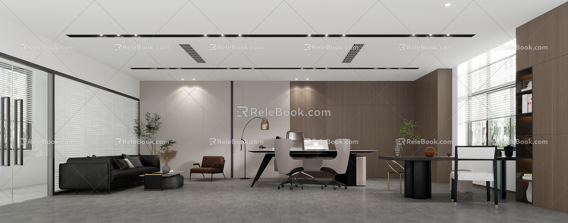 Office Office Tea Room Negotiation Room Manager Room 3d model