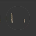 Architectural Brown Textured Molding Components For Building Decoration Design