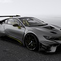 Super Run BMW i8 3d model