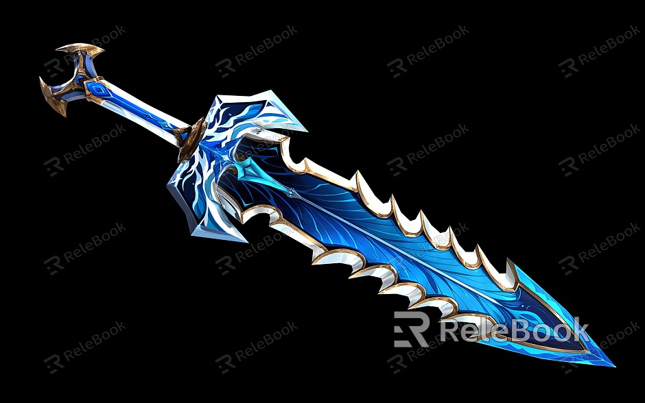 Long Sword Sword Fantasy Sword model