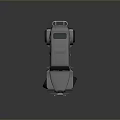 Gray Vintage Style Off Road Vehicle With Large Tires And Retro Design