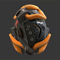 Heavy Duty Mechanical Components With Orange Straps And VONROC Logo On Black Body