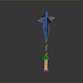 Scepter Ancient Scepter Cane Ancient Scepter Magic Scepter Metal Scepter Classical Scepter Magic Scepter 3d model