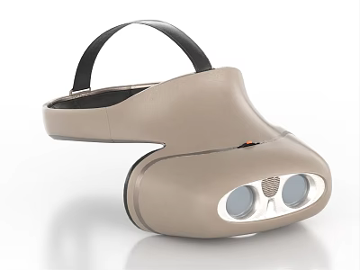 Virtual reality helmet headset virtual reality glasses AR glasses 3d model