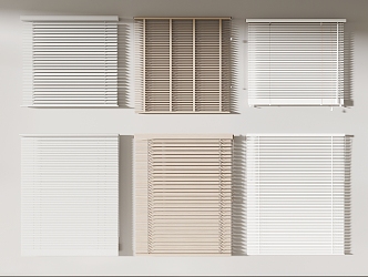 Modern venetian blinds 3d model