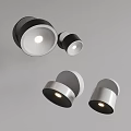 Modern Recessed Downlights and Spotlights With Sleek Metal Frame Bright Illumination for Indoor Use