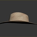 Hat Hat Hat Sunshade Hat Straw Hat Wear Life Supplies 3d model