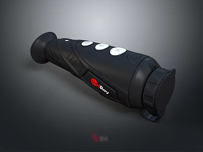 Black Portable Handheld Household Item With White Buttons And Prow Brand For Daily Use 3d model