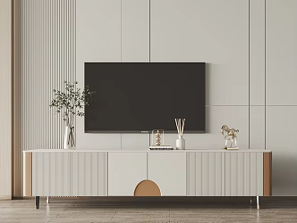 Modern TV Cabinet 3d model
