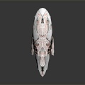 Modern fighter sci-fi fighter sci-fi fighter space fighter 3d model