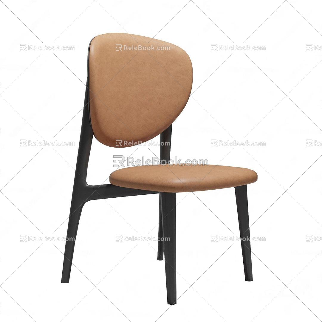 Italian Modern Single Chair 3d model