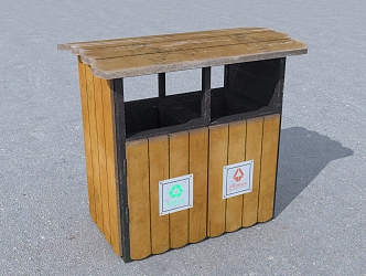 trash can 3d model