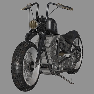 Motorcycle Realistic Car Transportation Motorcycle Harley Motorcycle Machinery Machine Fashion 3d model