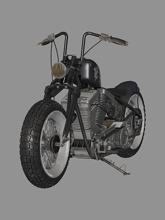 Motorcycle Realistic Car Transportation Motorcycle Harley Motorcycle Machinery Machine Fashion 3d model