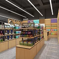M&G Stationery Shopping Mall Store Featuring Modern Interior And Various Stationery Products