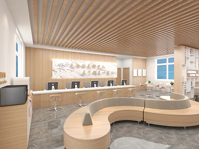 Party-Mass Service Center 3d model