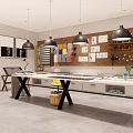 Modern Studio 3d model