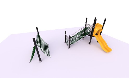 Modern Slide Small Slide Crawl 3d model