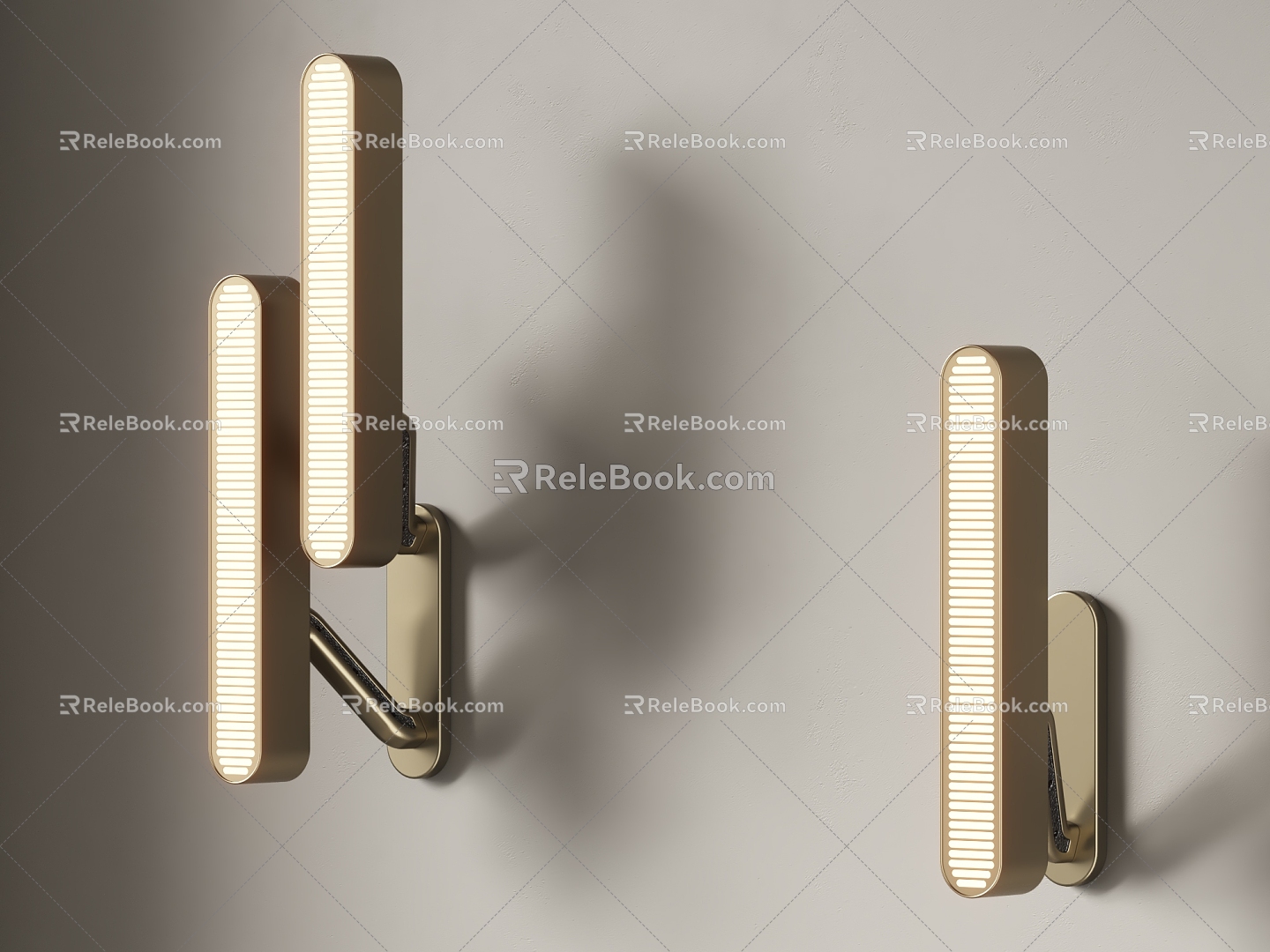 Modern wall lamp background wall lamp bedside wall lamp living room wall lamp 3d model