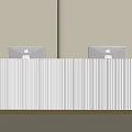 Reception Desk 3d model