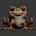 Frog Poison Frog Game Frog Reptile Cold Blooded Animal Reptile 3d model