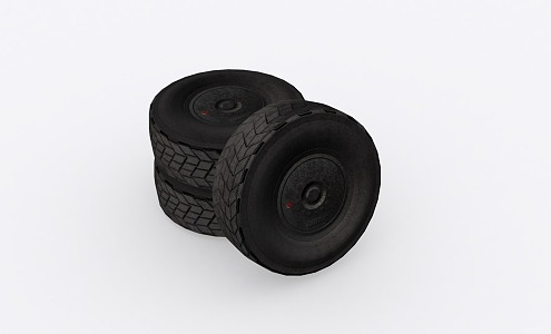 Modern Wheels 3d model