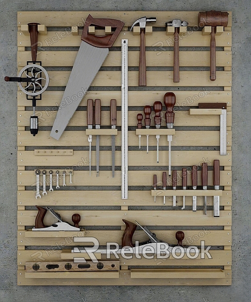 Modern tools commonly used hardware tools model