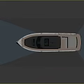 Modern White Luxury Yacht With Stylish Deck Design And Smooth Exterior Lines