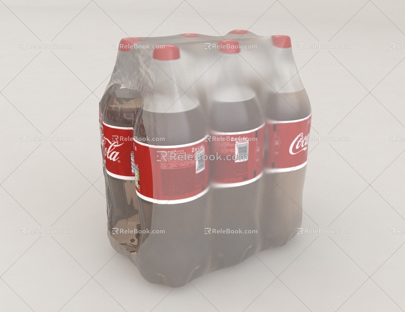 Drink Coke 3d model