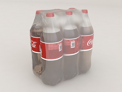 Drink Coke 3d model