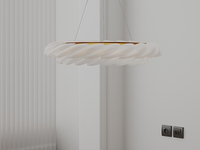 Modern chandelier 3d model