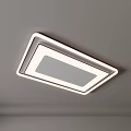 Modern Ceiling And Pendant Light Combination With Minimalist Design For Home Interior 3d model