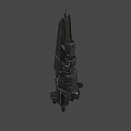 Halberd Light Destroyer 3d model
