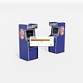 Game machine 3d model