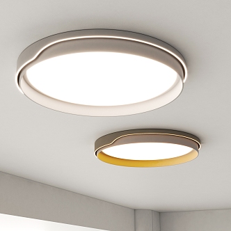 modern ceiling lamp 3d model