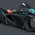 Concept motorcycle 3d model