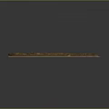 Long Decorative Wooden Board With Natural Landscape Pattern And Textured Surface Design