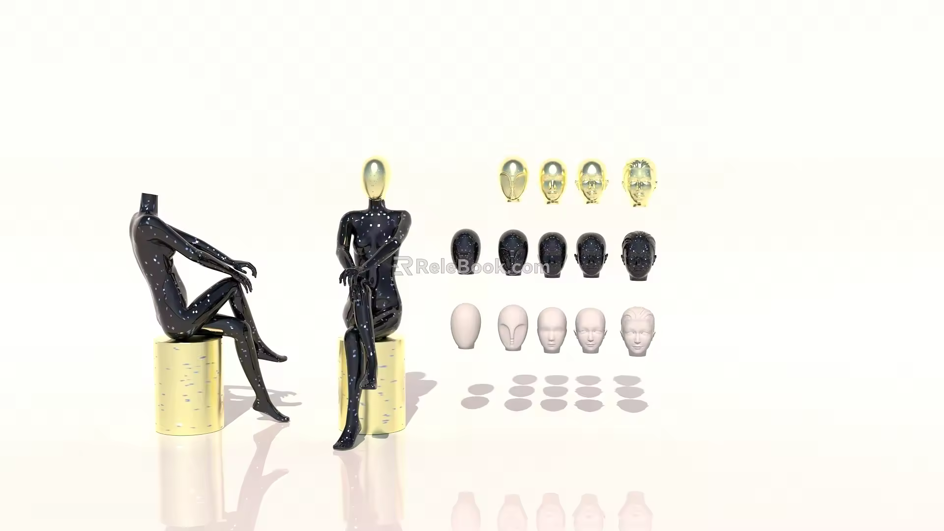 Model Combination 3d model