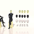Model Combination 3d model