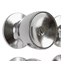 Silver Metal Door Knobs Locks And Keys In Various Home Hardware Styles