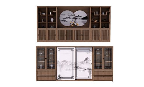 New Chinese Antique Rack 3d model