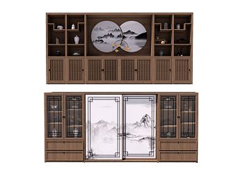 New Chinese Antique Rack 3d model