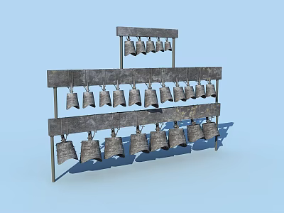 Chinese chime 3d model