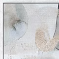 Abstract Animal Paintings With Neutral Gold Tones And Frame Options