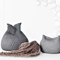 Nordic Lazy Sofa Bean Bag Sofa Blanket Single Person Sofa Casual Sofa 3d model