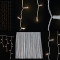 Warm LED Decorative String And Curtain Lights For Home Festival Decoration