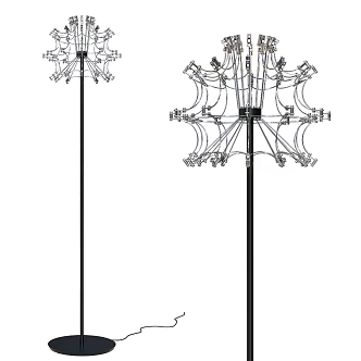 Modern floor lamp 3d model